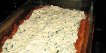 Шаг 48: лазаний с сыром