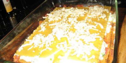 Шаг 52: лазаний с сыром