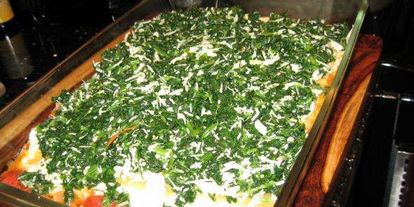 Шаг 54: лазаний с сыром