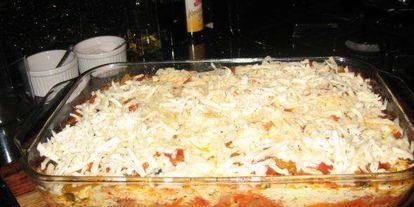 Шаг 66: лазаний с сыром