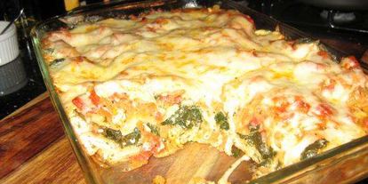 Шаг 70: лазаний с сыром