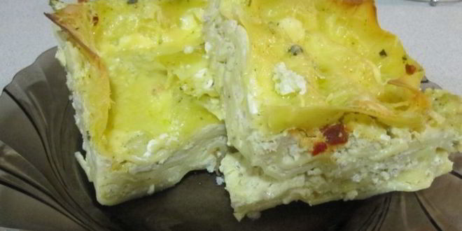 Рецепт лазаний с творогом