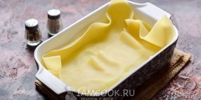 Шаг 8: лазаний с ветчиной и сыром