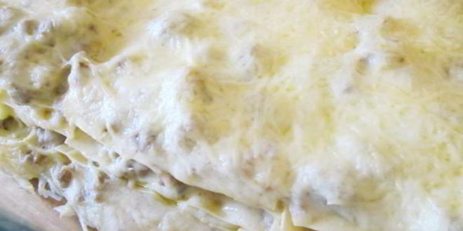 Рецепт мясной лазанья