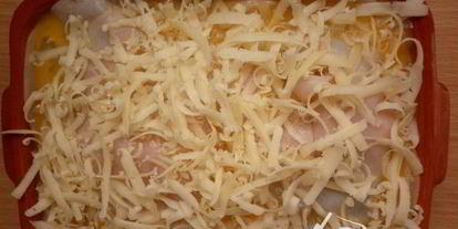 Шаг 2: яичницы-лазаний