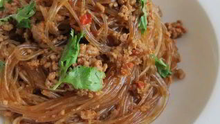Рецепт Мы йи шанг шу — стеклянной лапши с мясом
