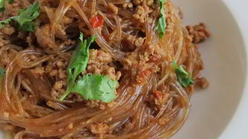 Рецепт Мы йи шанг шу — стеклянной лапши с мясом