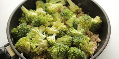 Шаг 2: гратен из макарон, куриной грудки и брокколи