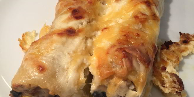 Рецепт каннеллонь с грибами