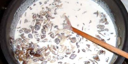 Шаг 29: каннеллонь с мясом и грибами