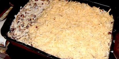 Шаг 34: каннеллонь с мясом и грибами