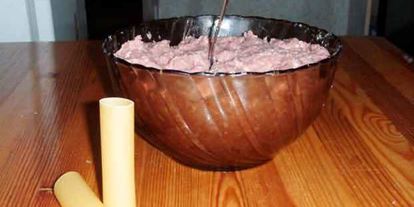 Шаг 19: каннеллонь с мясом и грибами