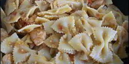 Шаг 11: макарон с курицей и баклажанами