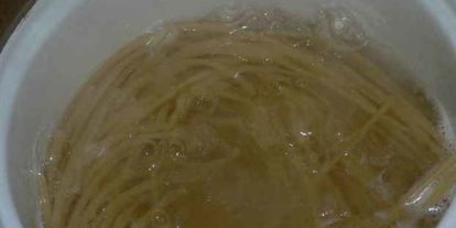 Шаг 29: макарон с шампиньонами под сливочным соусом