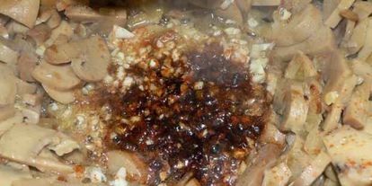 Шаг 22: макарон с шампиньонами под сливочным соусом