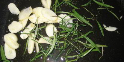 Шаг 3: макарон с шампиньонами