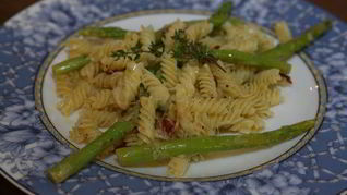 Рецепт Макарон со спаржей