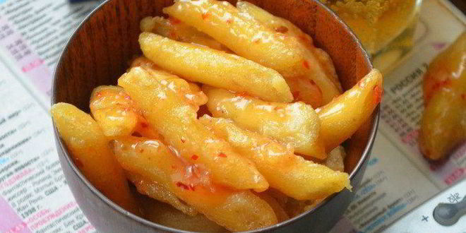 Рецепт макарон в пивном кляре