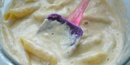 Шаг 2: макарон в пивном кляре