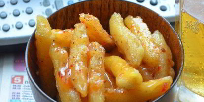 Шаг 4: макарон в пивном кляре