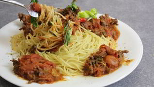 Рецепт Пасты болоньезе