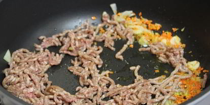 Шаг 4: пасты болоньезе