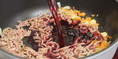 Шаг 5: пасты болоньезе