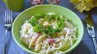 Рецепт Пасты под соусом Карбонара