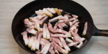 Шаг 1: пасты под соусом карбонара