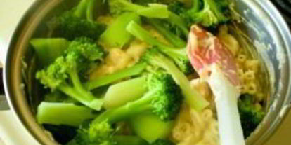 Шаг 4: пасты с брокколи в сырном соусе