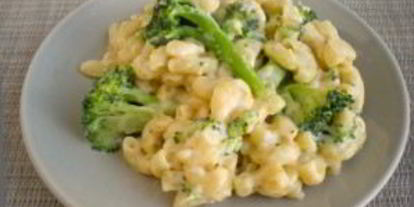 Шаг 5: пасты с брокколи в сырном соусе