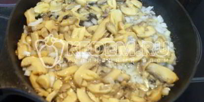Шаг 2: пасты с грибами