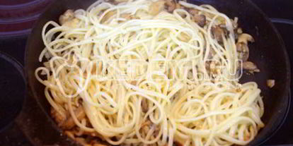 Шаг 5: пасты с грибами