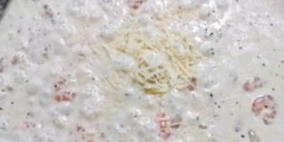 Шаг 6: пасты с креветками под соусом