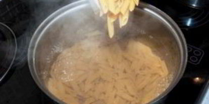 Шаг 4: пасты с курицей в сливочном соусе