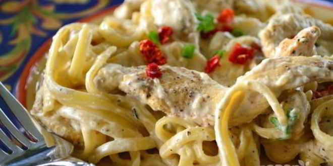 Рецепт пасты с курицей