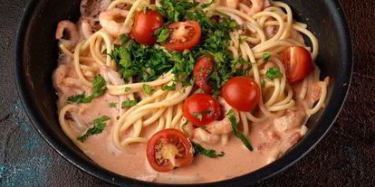 Шаг 7: пасты с морепродуктами