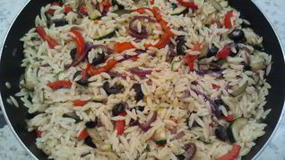 Рецепт Пасты с овощами Римини