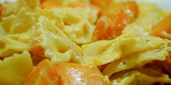 Рецепт пасты с тыквой