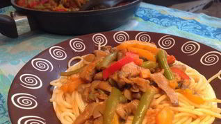 Рецепт Пасты с вешенками