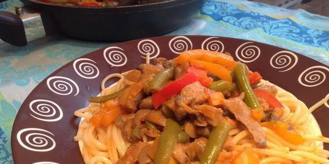 Рецепт пасты с вешенками