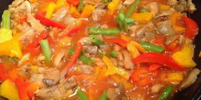 Шаг 4: пасты с вешенками