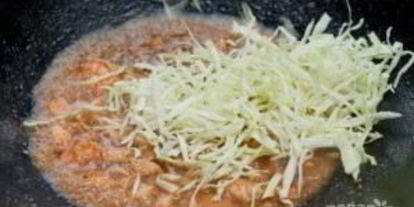 Шаг 10: жареной лапши с курицей и креветками