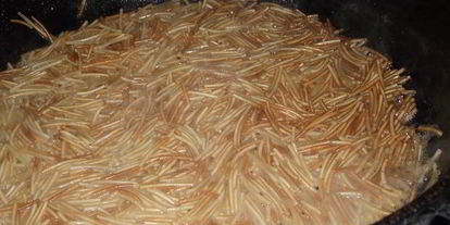 Шаг 5: жареная вермишель, блюдо студента-медика