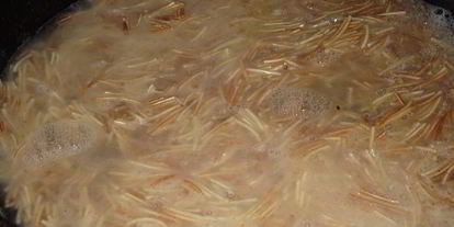 Шаг 6: жареная вермишель, блюдо студента-медика