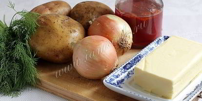 Шаг 3: ханума с картошкой