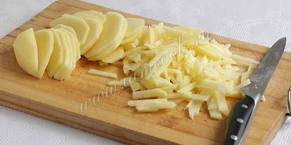 Шаг 4: ханума с картошкой