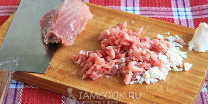 Шаг 5: ханума с мясом и картошкой