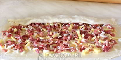 Шаг 11: ханума с мясом и картошкой