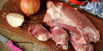 Шаг 6: ханума с мясом